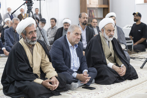 جلسه تفسیر قرآن کریم آیت الله ناصری با حضور مدیران استان