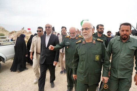 تصاویر/ آیین باشکوه گرامیداشت عملیات غرورآفرین بازی‌دراز