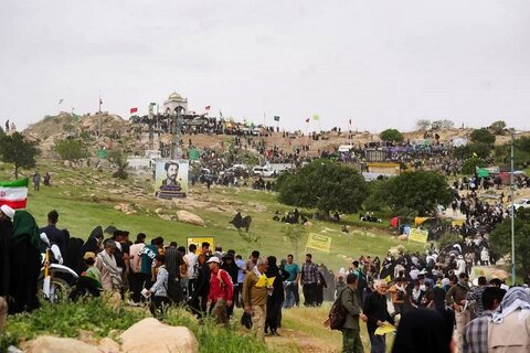 تصاویر/ آیین باشکوه گرامیداشت عملیات غرورآفرین بازی‌دراز