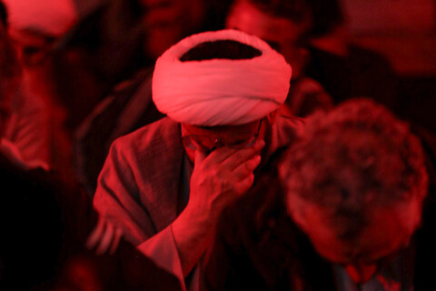 تصاویر/مراسم عزاداری امام صادق علیه السلام در مدرسه علمیه آیت الله بهاری