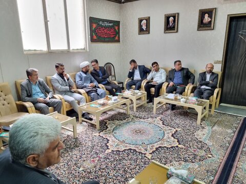 تصاویر/ نخستین جلسه شورای زکات کاشان درسال جدید