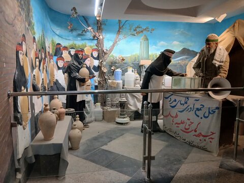 تصاویر/حضور طلاب مدرسه علمیه الهیه ساوه در اردوی دو روزه راهیان نور بازی دراز