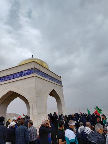 تصاویر/حضور طلاب مدرسه علمیه الهیه ساوه در اردوی دو روزه راهیان نور بازی دراز