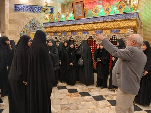 تصاویر/حضور طلاب مدرسه علمیه الهیه ساوه در اردوی دو روزه راهیان نور بازی دراز
