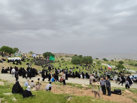 تصاویر/حضور طلاب مدرسه علمیه الهیه ساوه در اردوی دو روزه راهیان نور بازی دراز