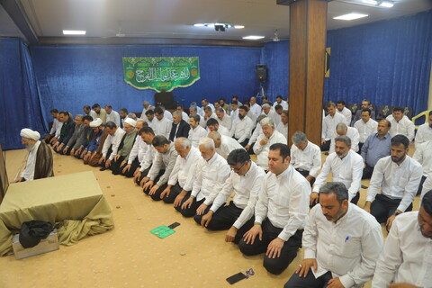 تصاویر / دیدار جمعی از خادمان حرم مطهر امام رضا (ع) با آیت الله فقیهی