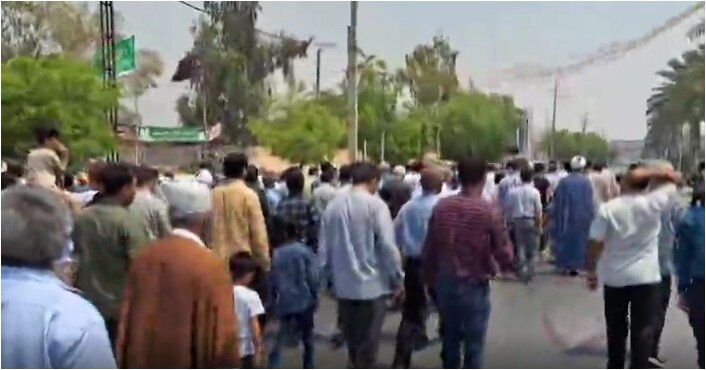 فیلم| راهپیمایی جمعه خشم در کنگان