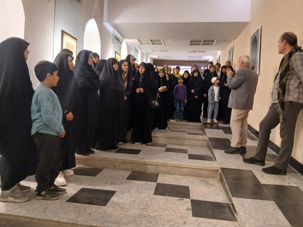 تصاویر/ حضور طلاب مدرسه علمیه الهیه ساوه در اردوی دو روزه راهیان نور بازی دراز