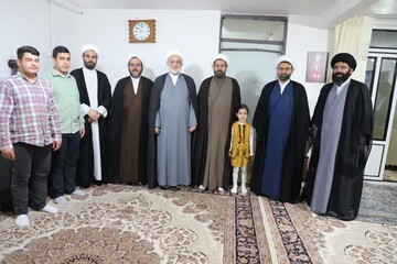 تصاویر/  سرکشی نماینده ولی فقیه در کردستان و  مدیر و معاون تبلیغ حوزه علمیه کردستان از روحانیون تبلیغی بخش سریش آباد و قروه