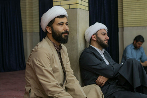 تصاویر/تقدیر و تجلیل از مبلغین در حال تحصیل حضوری مدرسه علمیه آیت الله آخوند همدان