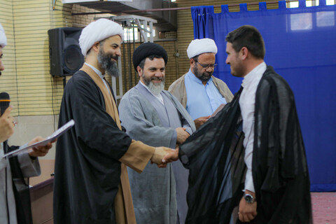 تصاویر/تقدیر و تجلیل از مبلغین در حال تحصیل حضوری مدرسه علمیه آیت الله آخوند همدان