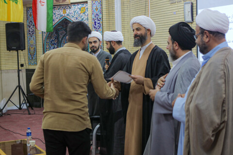 تصاویر/تقدیر و تجلیل از مبلغین در حال تحصیل حضوری مدرسه علمیه آیت الله آخوند همدان