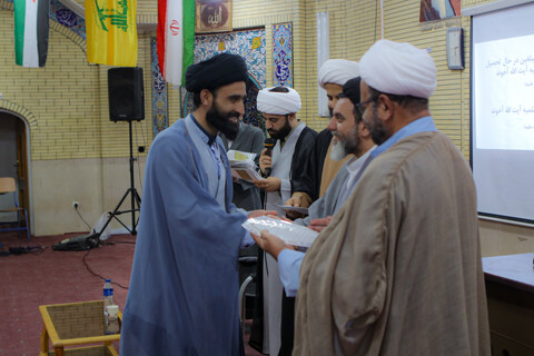 تصاویر/تقدیر و تجلیل از مبلغین در حال تحصیل حضوری مدرسه علمیه آیت الله آخوند همدان