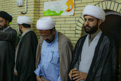 تصاویر/تقدیر و تجلیل از مبلغین در حال تحصیل حضوری مدرسه علمیه آیت الله آخوند همدان