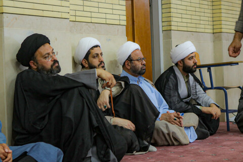 تصاویر/تقدیر و تجلیل از مبلغین در حال تحصیل حضوری مدرسه علمیه آیت الله آخوند همدان