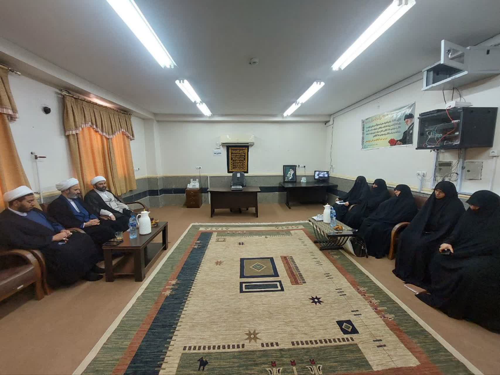بازدید مدیر حوزه علمیه خواهران خوزستان از مدرسه علمیه فاطمیه ملاثانی