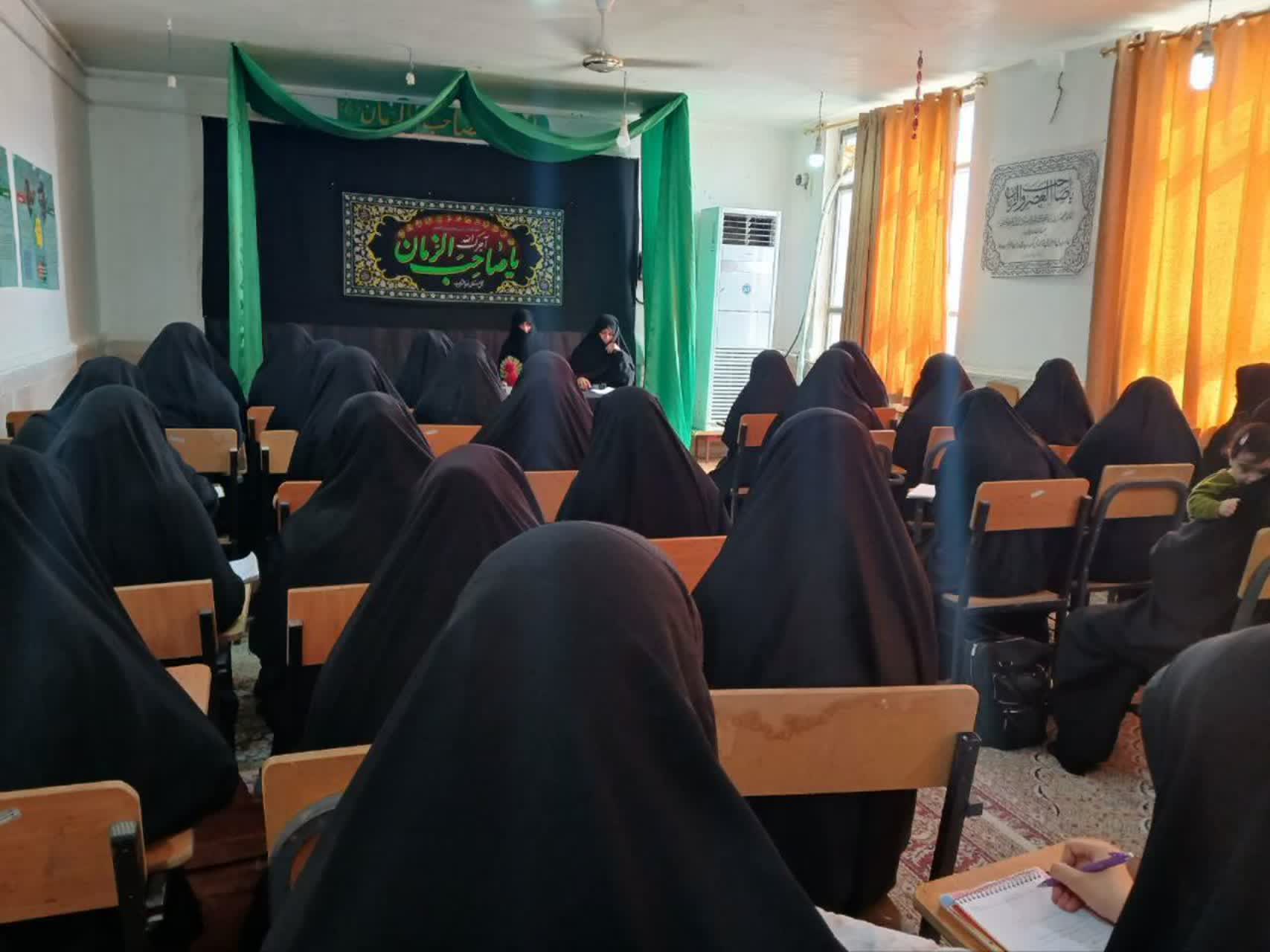 اردوی درون‌مدرسه‌ای گامی به سوی تمدن نوین اسلامی در مدرسه علمیه ریحانه‌النبی شادگان
