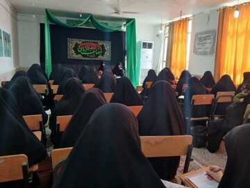 اردوی درون‌مدرسه‌ای گامی به سوی تمدن نوین اسلامی در مدرسه علمیه ریحانه‌النبی شادگان
