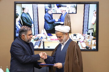 تصاویر/ مراسم تکریم و معارفه مدیرکل پژوهش های اسلامی صداوسیما