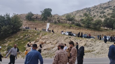 تصاویر/اردوی راهیان نور غرب با حضور کادر و طلاب مدرسه علمیه حضرت زینب (س)آستانه