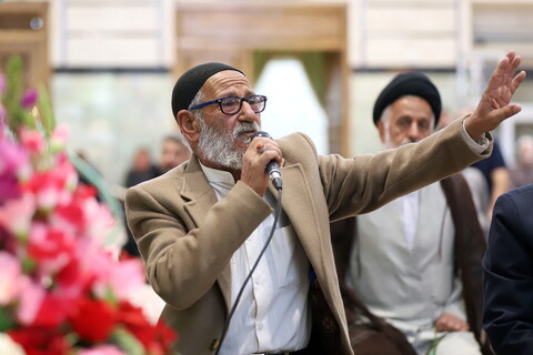 تصاویر/  آیین خطبه‌خوانی حرم حضرت معصومه (س) با حضور مداحان اهل‌بیت(ع)