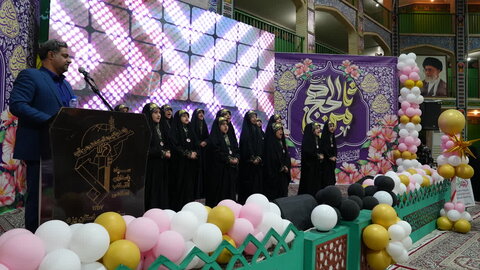 تصاویر/ اجتماع ۶ هزار نفری دختران تمدن ساز یزد