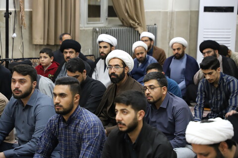 تصاویر/جلسه اخلاق نماینده ولی فقیه در حوزه علمیه امام باقر ( ع)کامیاران