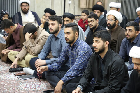 تصاویر/جلسه اخلاق نماینده ولی فقیه در حوزه علمیه امام باقر ( ع)کامیاران