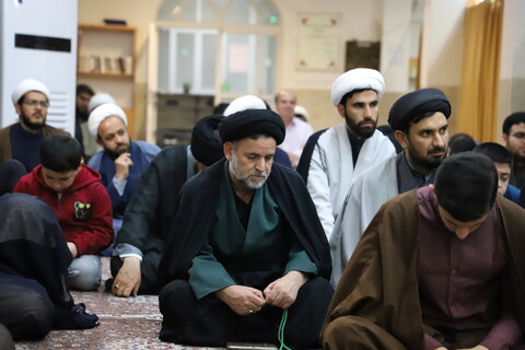 تصاویر/جلسه اخلاق نماینده ولی فقیه در حوزه علمیه امام باقر ( ع)کامیاران