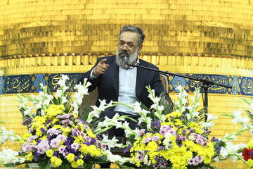 تصاویر/ مراسم جشن شب میلاد حضرت فاطمه معصومه سلام الله علیها در حرم مطهر بانوی کرامت