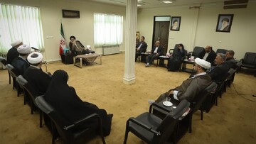 تصاویر/ برگزاری جلسه کمیته همکاری بین حوزه علمیه و آموزش و پرورش