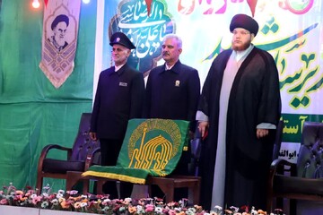 تصاویر/ کاروان زیر سایه خورشید در آبپخش