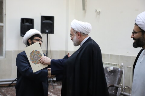 تصاویر/ تجلیل نمایند ولی فقیه از اساتید حوزه علمیه امام باقر علیه السلام کامیاران