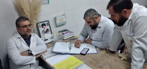 تصاویر/ بازدید نماینده ولی فقیه در دامپزشکی آذربایجان غربی از روند ذبح شرعی