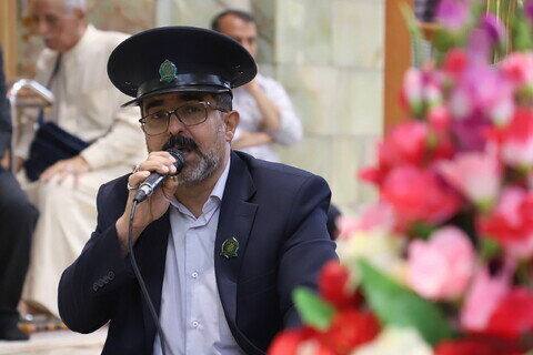 Imágenes / Ceremonia de lectura de sermones en el santuario de Hazrat Fatima Masuma (P) con la presencia de recitadores religiosos de Ahlul Bait (P)