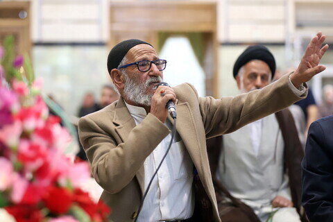 Imágenes / Ceremonia de lectura de sermones en el santuario de Hazrat Fatima Masuma (P) con la presencia de recitadores religiosos de Ahlul Bait (P)