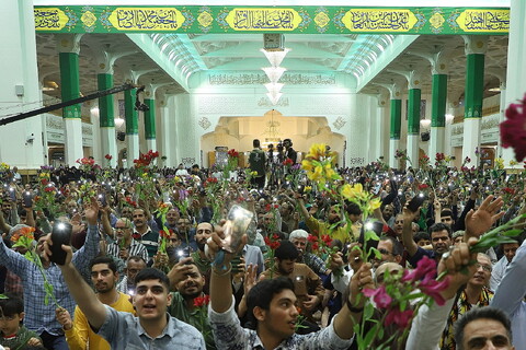 تصاویر/ مراسم جشن بزرگداشت شب میلاد حضرت فاطمه معصومه سلام الله علیها در حرم مطهر بانوی کرامت
