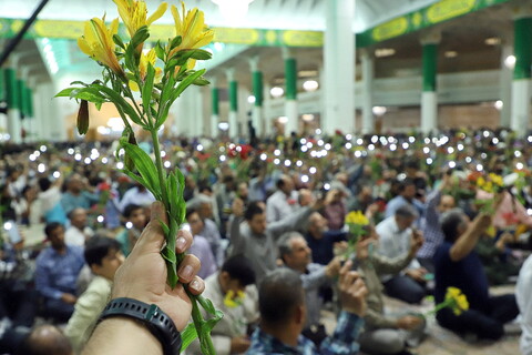 تصاویر/ مراسم جشن بزرگداشت شب میلاد حضرت فاطمه معصومه سلام الله علیها در حرم مطهر بانوی کرامت