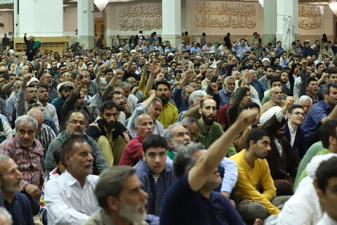 تصاویر/ مراسم جشن بزرگداشت شب میلاد حضرت فاطمه معصومه سلام الله علیها در حرم مطهر بانوی کرامت