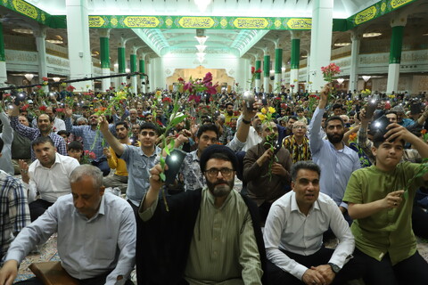 تصاویر/ مراسم جشن بزرگداشت شب میلاد حضرت فاطمه معصومه سلام الله علیها در حرم مطهر بانوی کرامت