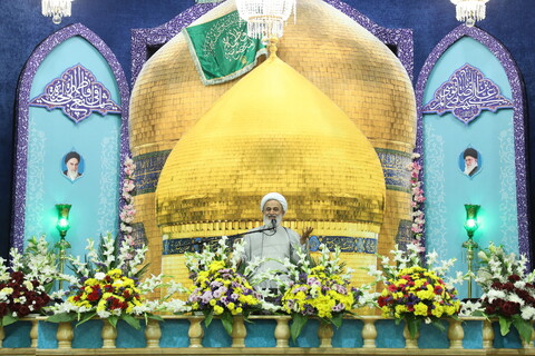 تصاویر/ مراسم جشن بزرگداشت شب میلاد حضرت فاطمه معصومه سلام الله علیها در حرم مطهر بانوی کرامت