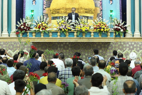 تصاویر/ مراسم جشن بزرگداشت شب میلاد حضرت فاطمه معصومه سلام الله علیها در حرم مطهر بانوی کرامت