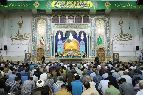 تصاویر/ مراسم جشن بزرگداشت شب میلاد حضرت فاطمه معصومه سلام الله علیها در حرم مطهر بانوی کرامت
