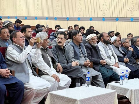 جامعہ النجف سکردو میں مرثیہ ادبی اور اخلاقی اقدار کے عنوان سے عظیم الشان کانفرنس