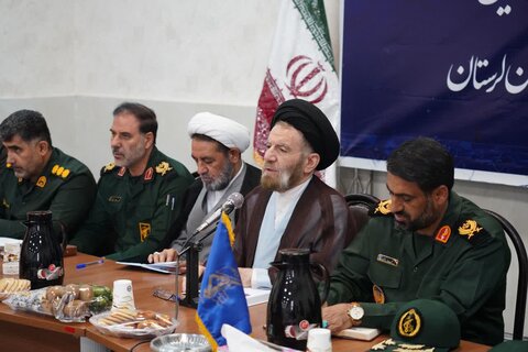 تصاویر جلسه شورای فرماندهین و معاونین سپاه حضرت ابوالفضل(ع)استان لرستان