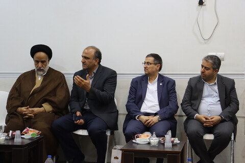 دیدار نماینده ولی فقیه در وزارت جهاد کشاورزی با حجت الاسلام والمسلمین موسوی فرد