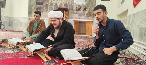 تصاویر گوشه ای از فعالیت های قرآنی تهذیبی طلاب مدرسه ولیعصر(عج)بروجرد