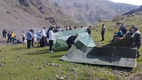 تصاویر/ اردوی تفریحی طلاب مدرسه علمیه خوی