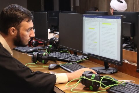 تصاویر/ جلسه آموزش تکمیلی مقاله نویسی در مدرسه علمیه امام خامنه‌ای ارومیه