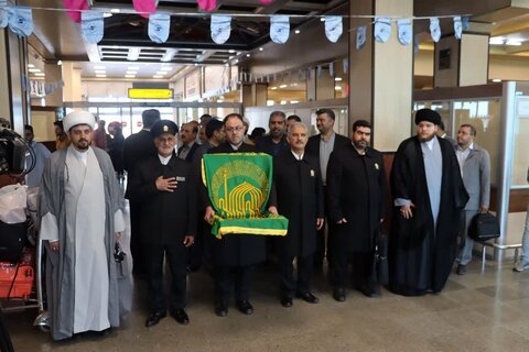 تصاویر/ ورود خدام رضوی به بوشهر